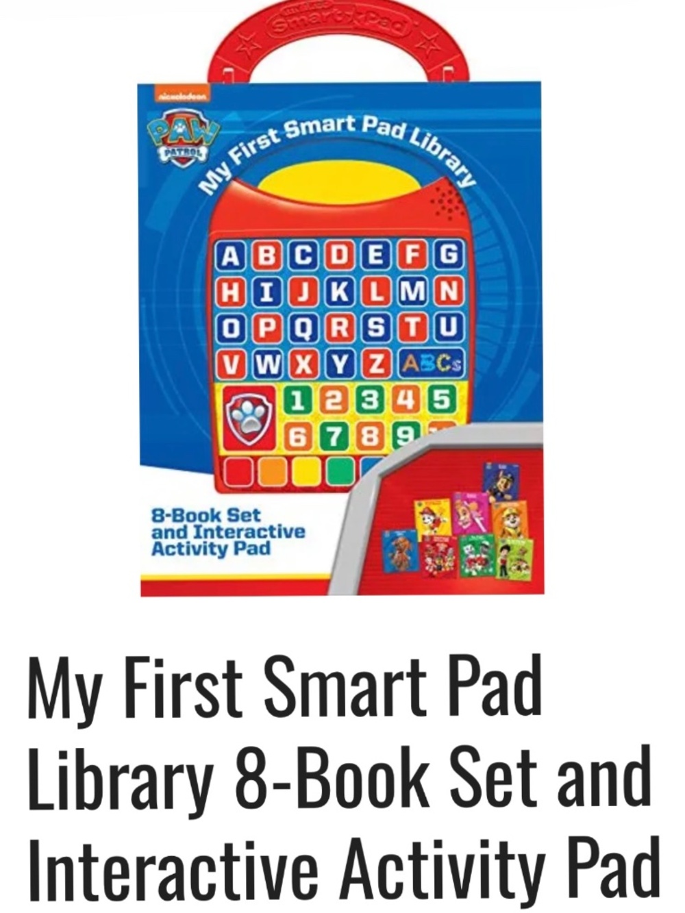 nickelodeon my first smart pad library 8 book set